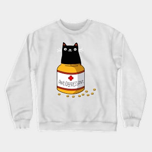 fur antidepressant Crewneck Sweatshirt